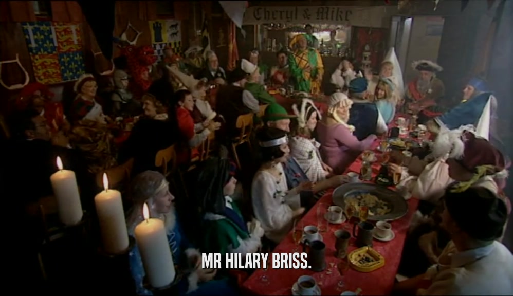 MR HILARY BRISS.  