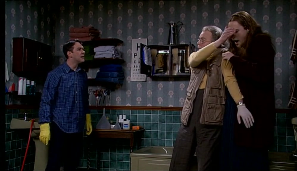 I CAN'T EVEN HAVE A SHIT WITHOUT SOMEONE PEEPING THROUGH THE KEYHOLE! 