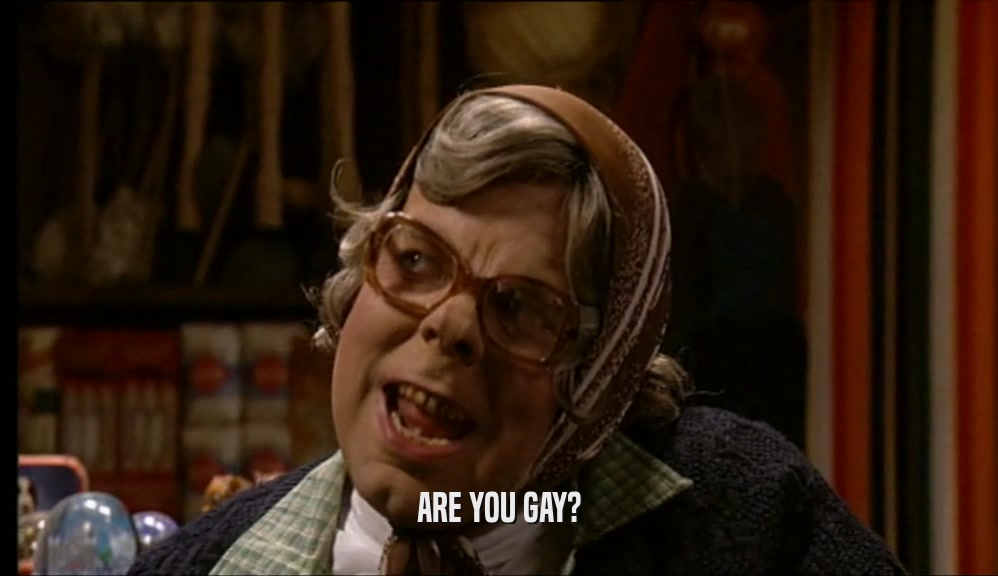 ARE YOU GAY?  