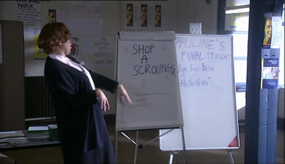 HERE, PAULINE.  