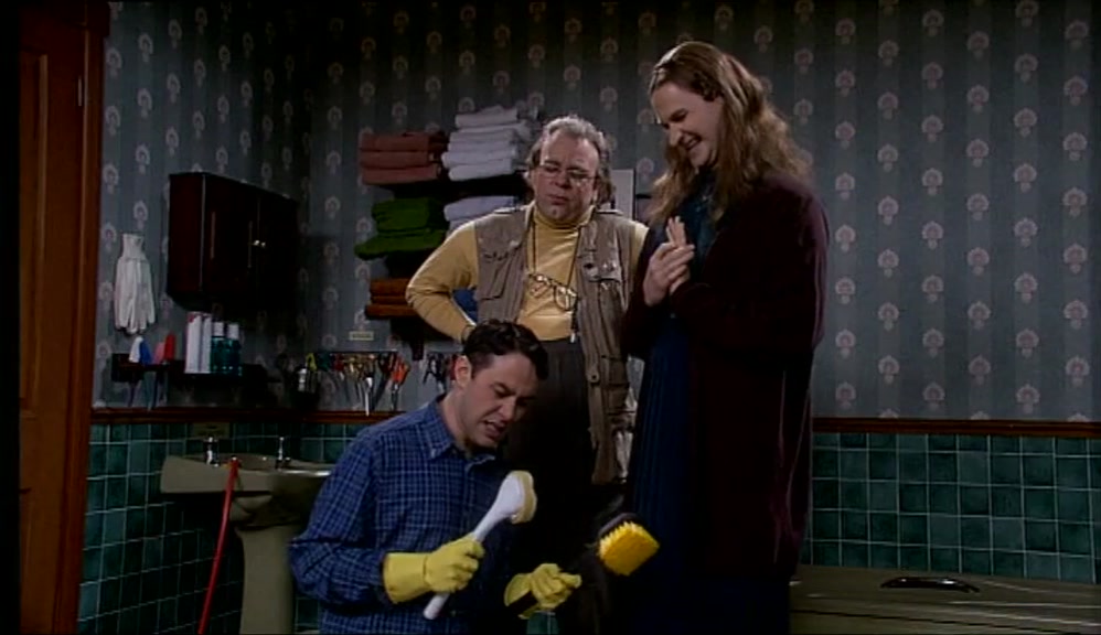 - WHAT ABOUT THEM? - THEY NEED CLEANING TOO. 