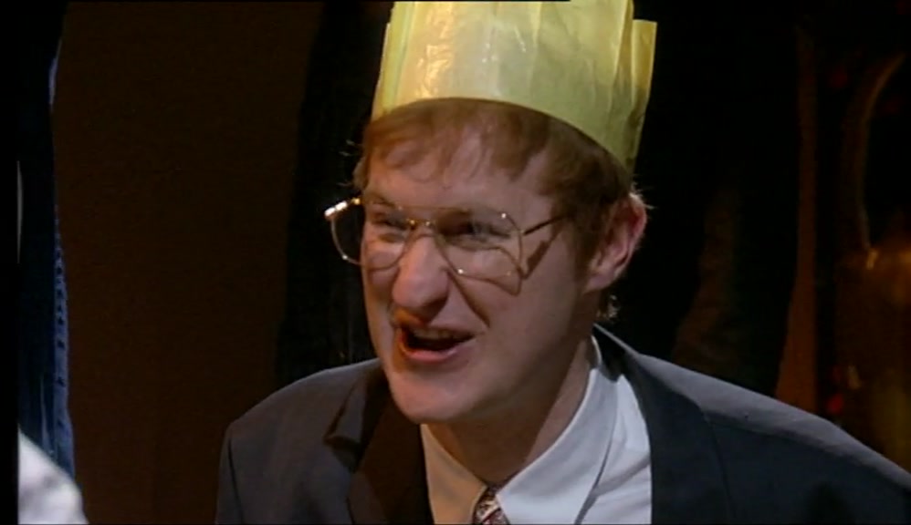 - I CAN'T BELIEVE HE THINKS WE FORGOT. - HE'S BROUGHT HIS OWN HATS. 