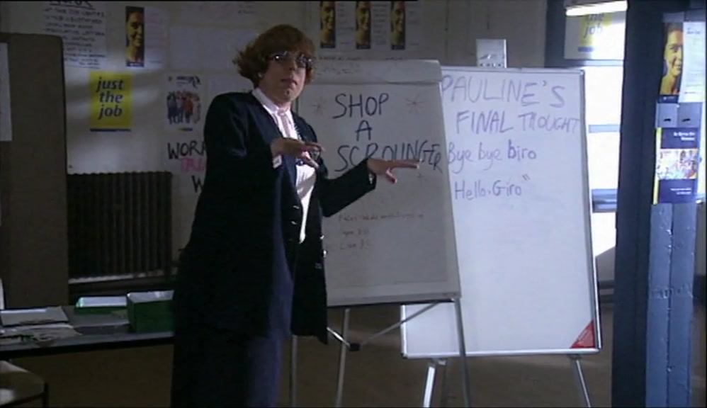 CALLED SHOP A SCROUNGER.  