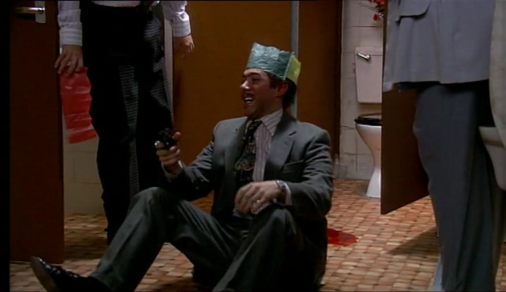OH, I GOT YOU, DIDN'T I? THEY WERE BLANKS.  