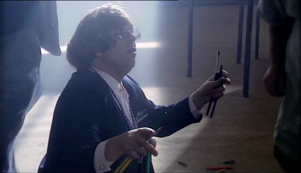 DON'T YOU SEE, GENTS? HE'S NOTHING BUT A DOLE CHEAT. 