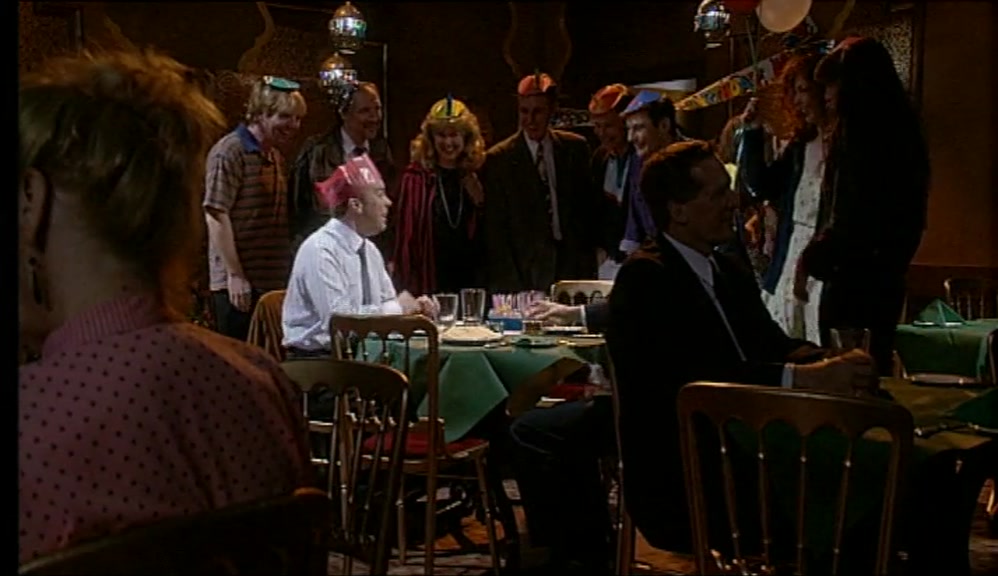 I KNOW. BE QUIET, HE'S ONLY IN BOGS, YOU KNOW.  