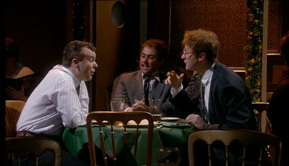 - SO I FIND MYSELF AT THIS CONFERENCE... - GIVE IT A REST, BRIAN! 