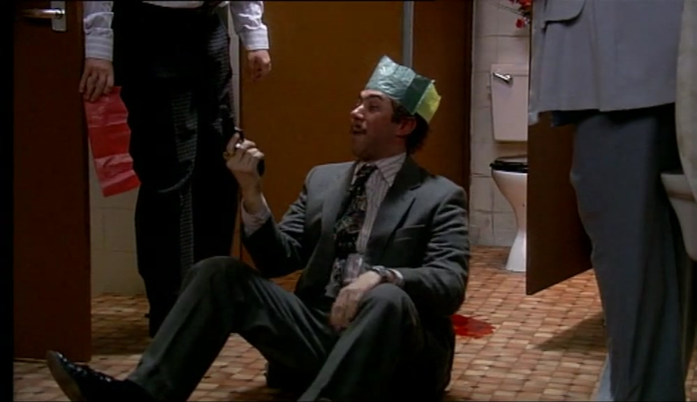 OH, I GOT YOU, DIDN'T I? THEY WERE BLANKS.  