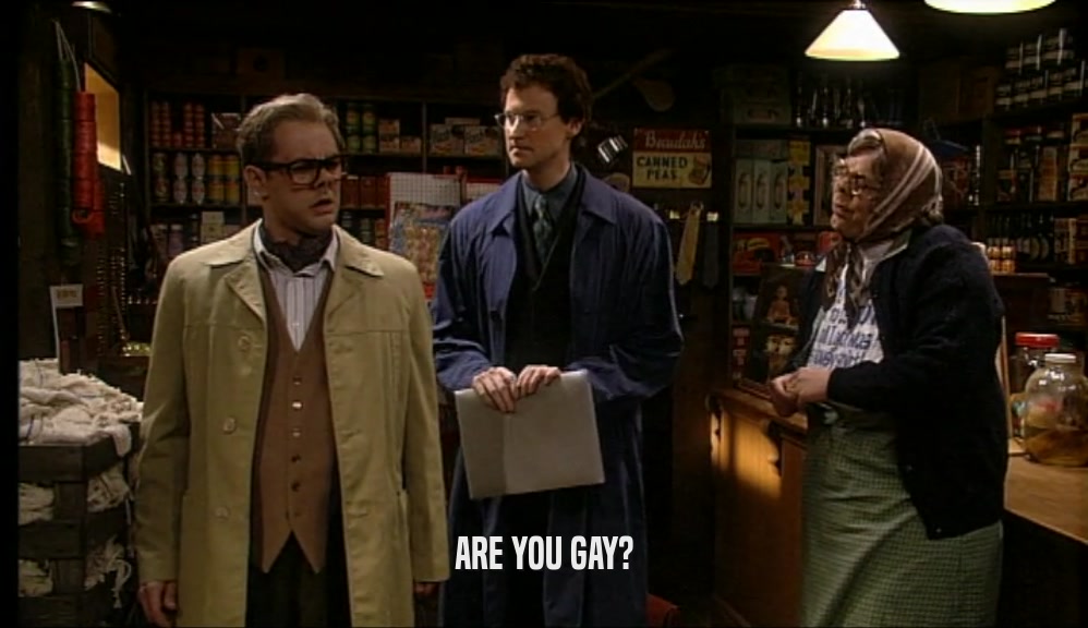 ARE YOU GAY?  