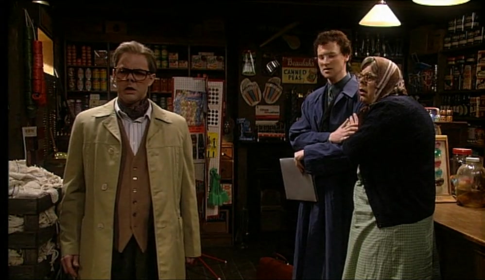 DAD! MUM.  