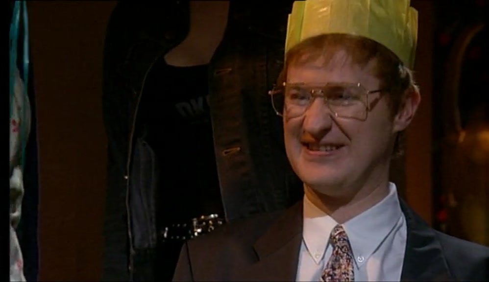 I KNOW. BE QUIET, HE'S ONLY IN BOGS, YOU KNOW.  