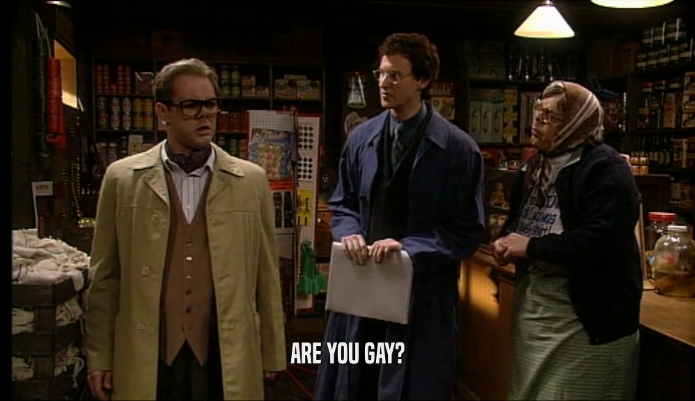 ARE YOU GAY?  
