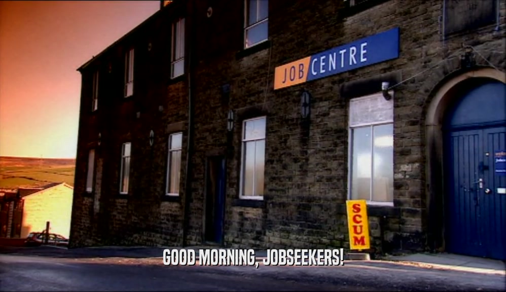 GOOD MORNING, JOBSEEKERS!  
