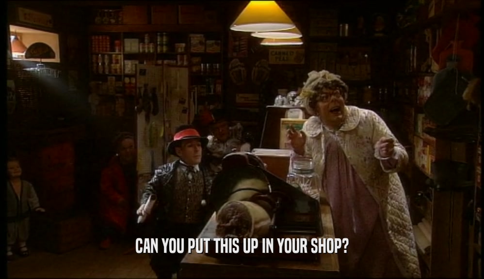 CAN YOU PUT THIS UP IN YOUR SHOP?  