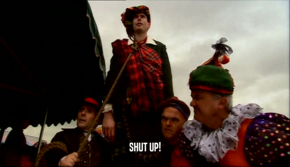 SHUT UP!  