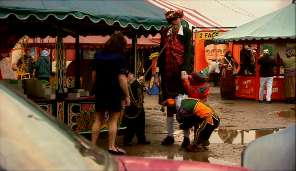 EXCUSE ME. ARE YOU WITH THE CARNIVAL?  