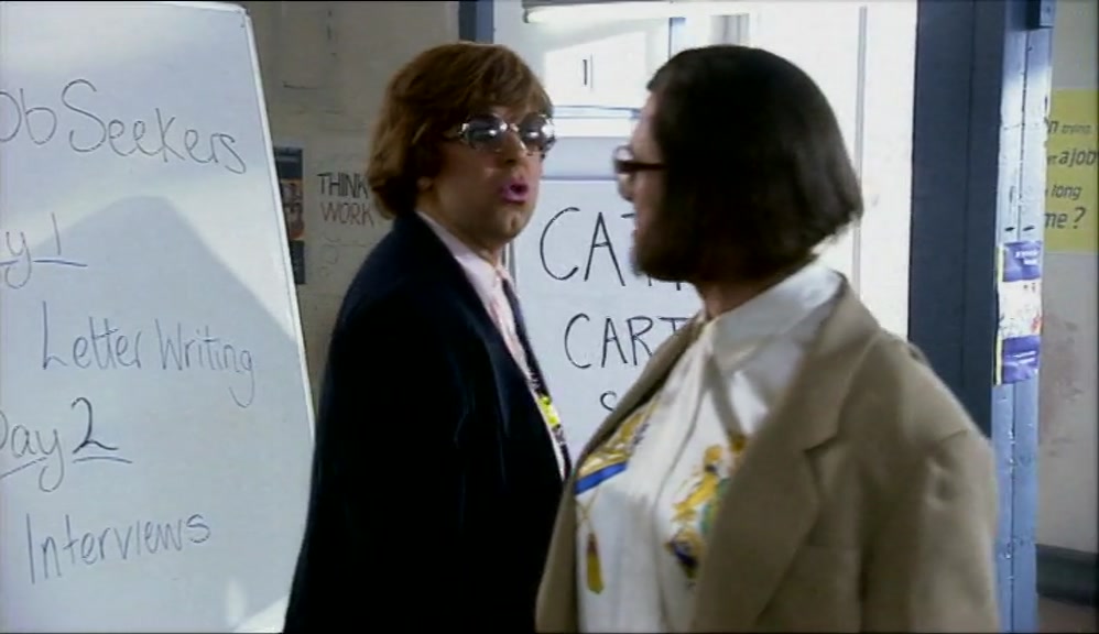 YOU CAN'T MARCH IN HERE TELLING THEM THEY'RE USELESS! THAT IS MY JOB! 