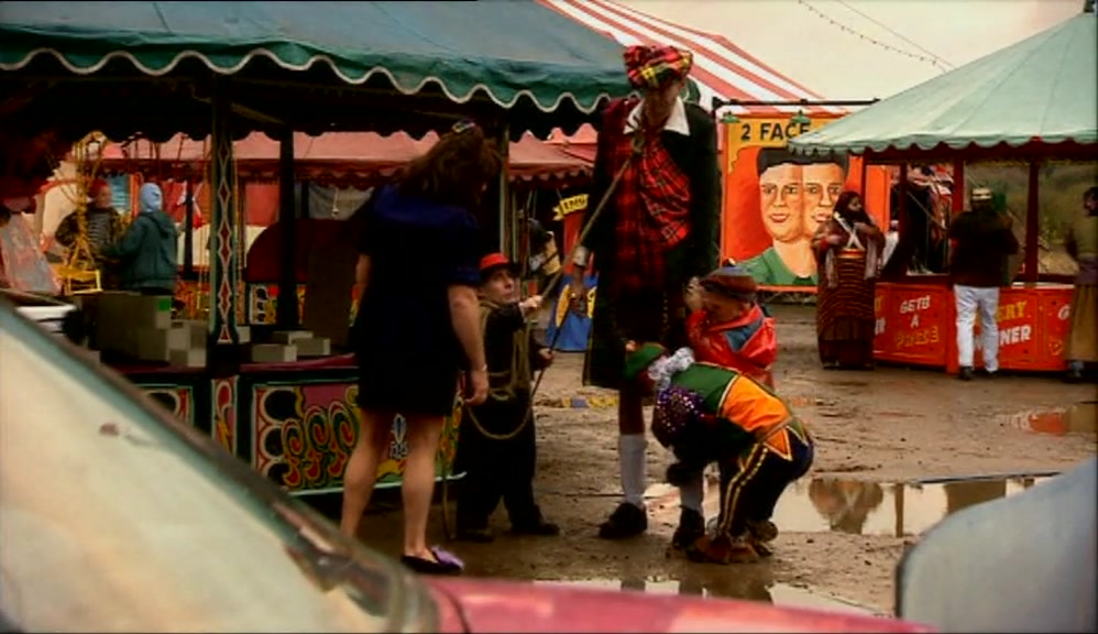 EXCUSE ME. ARE YOU WITH THE CARNIVAL?  