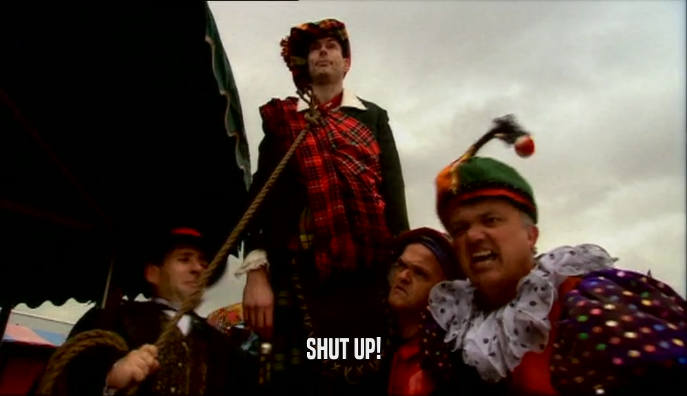 SHUT UP!  