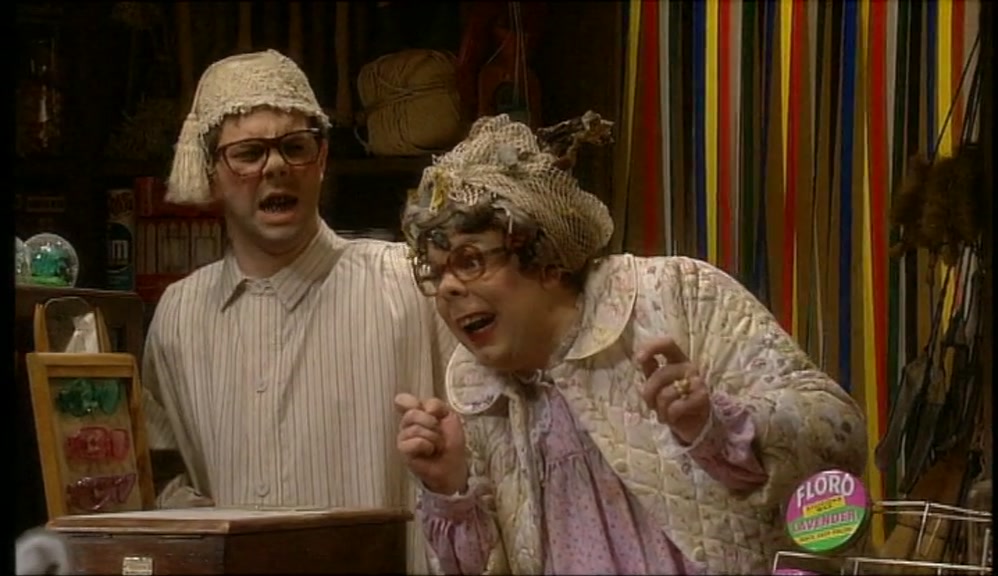 WHAT'S ALL THIS? WE'LL HAVE NO TROUBLE HERE!  