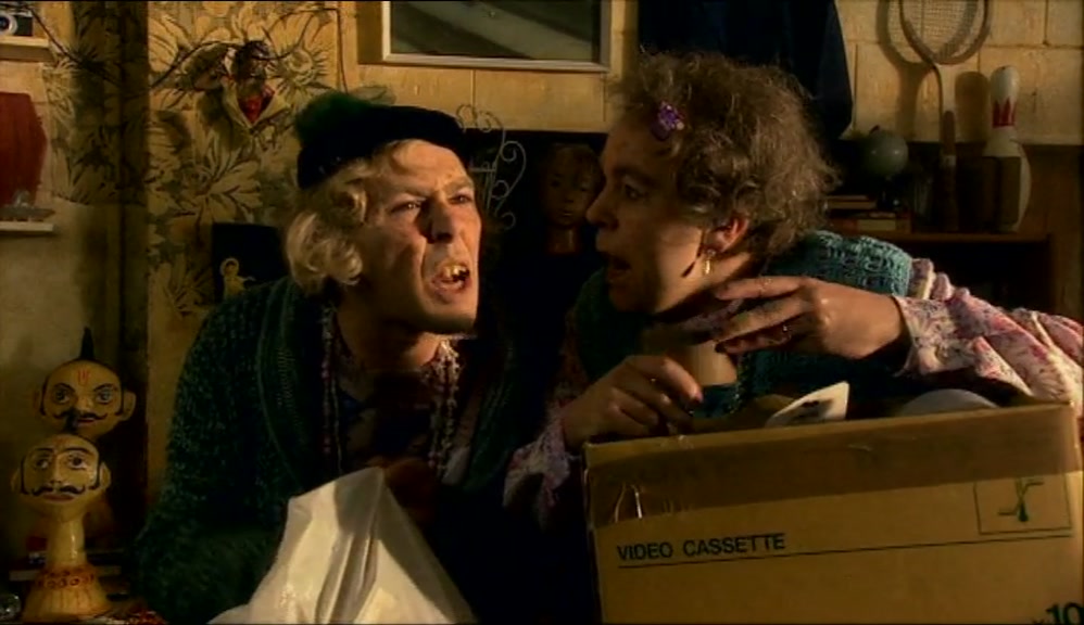 - HE WANTS SOME CHANGE, TOO, DEAR. - YOU COULD GET CHANGED IN HERE. 