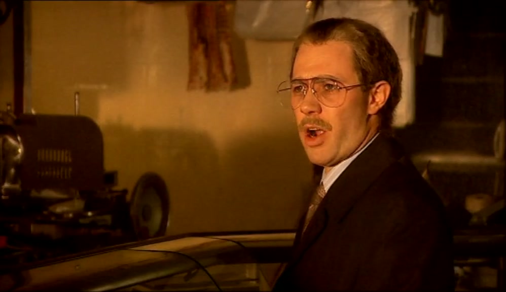 WHAT'S THAT CATERPILLAR ON YOUR LIP? YER DAD NOT TAUGHT YOU TO SHAVE YET? 