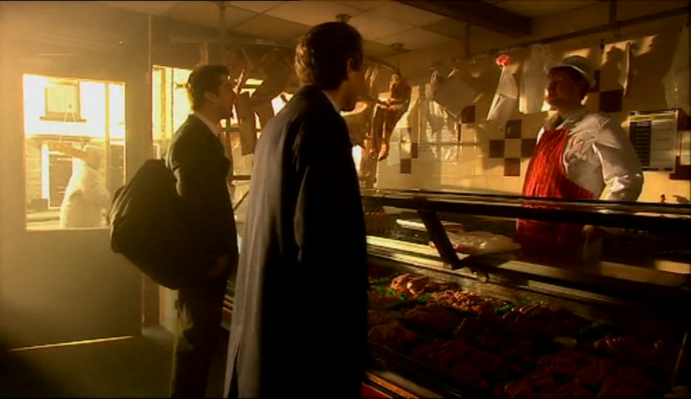 A POUND OF DIRECTOR'S SAUSAGES, PLEASE.  