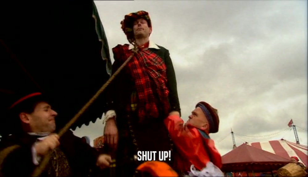 SHUT UP!  
