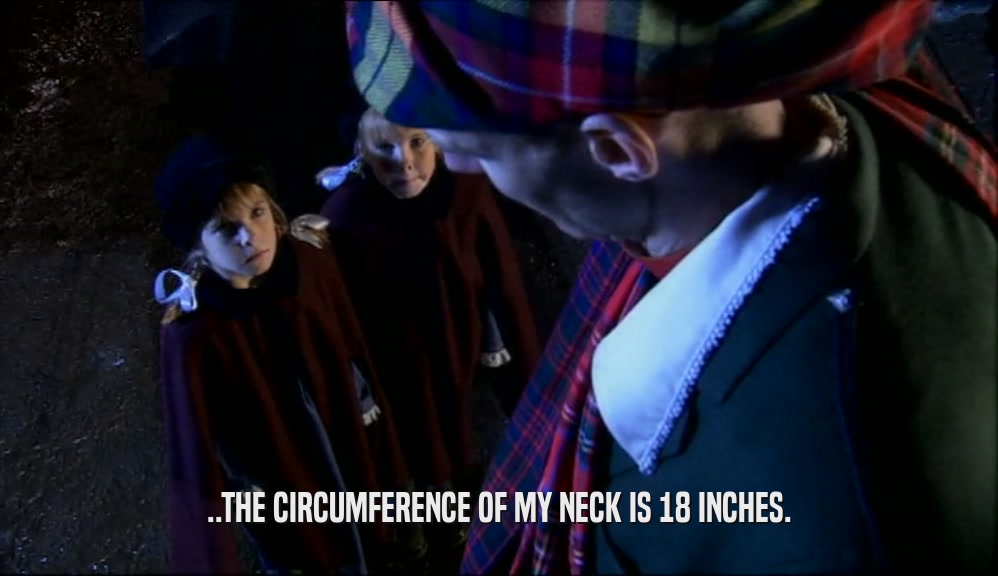 ..THE CIRCUMFERENCE OF MY NECK IS 18 INCHES.
  