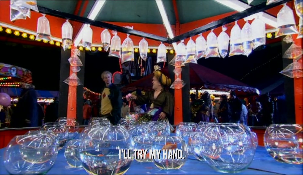 I'LL TRY MY HAND.  