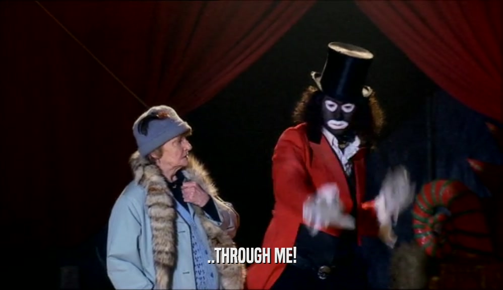 ..THROUGH ME!  