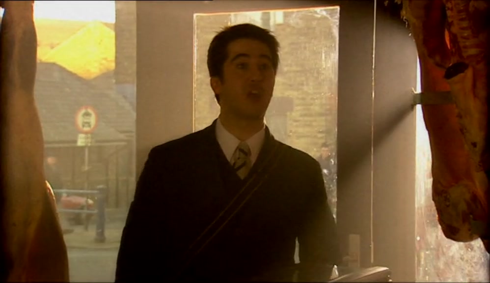 A POUND OF DIRECTOR'S SAUSAGES, PLEASE.  