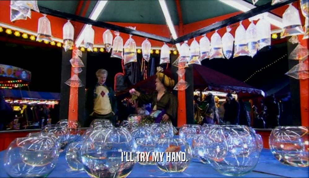 I'LL TRY MY HAND.  