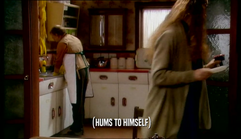 (HUMS TO HIMSELF)  
