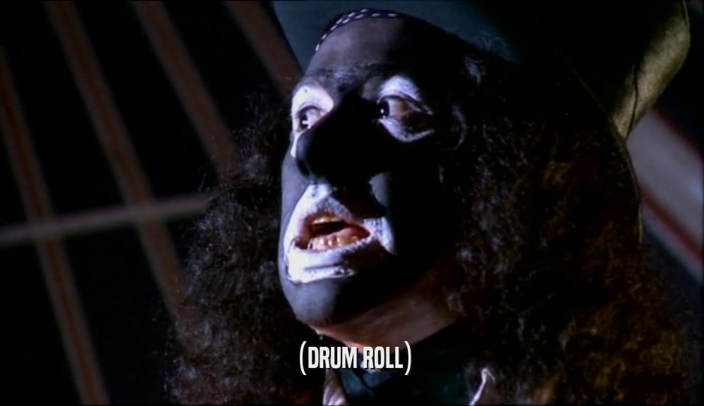 (DRUM ROLL)  