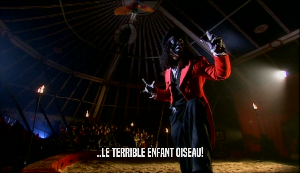 ..LE TERRIBLE ENFANT OISEAU!  