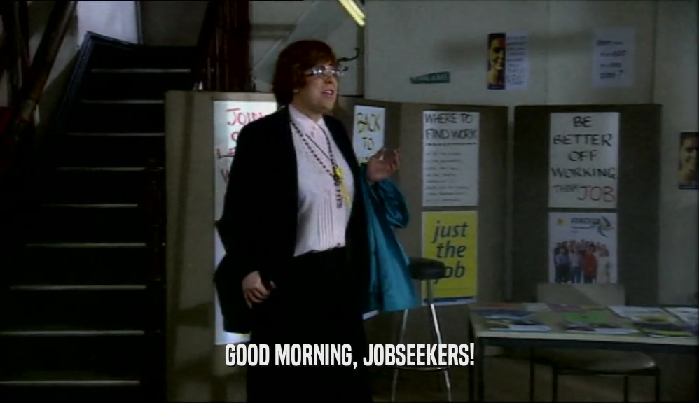 GOOD MORNING, JOBSEEKERS!  
