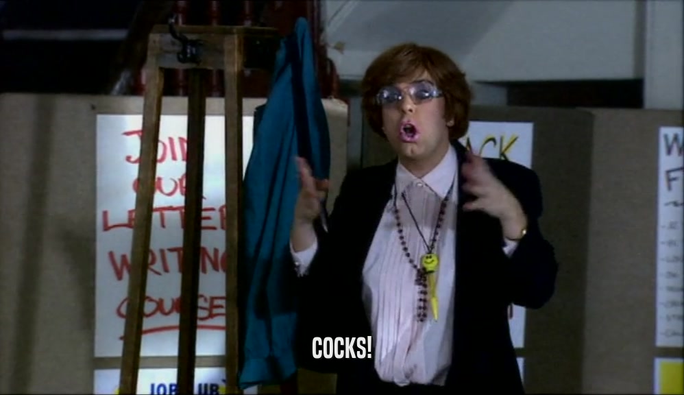 COCKS!  