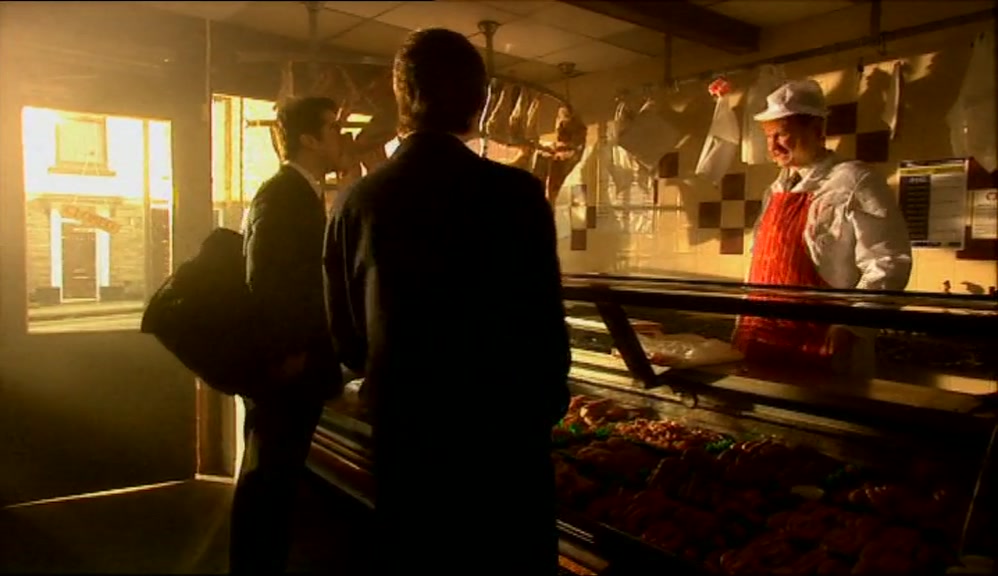 A POUND OF DIRECTOR'S SAUSAGES, PLEASE.  
