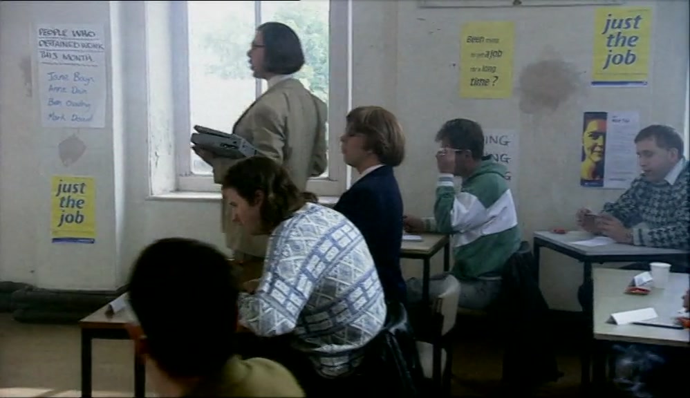 RULE NO. 2 - I WANT YOU ALL TO SIT UP STRAIGHT! YOU, MONKEY-MAN! 
