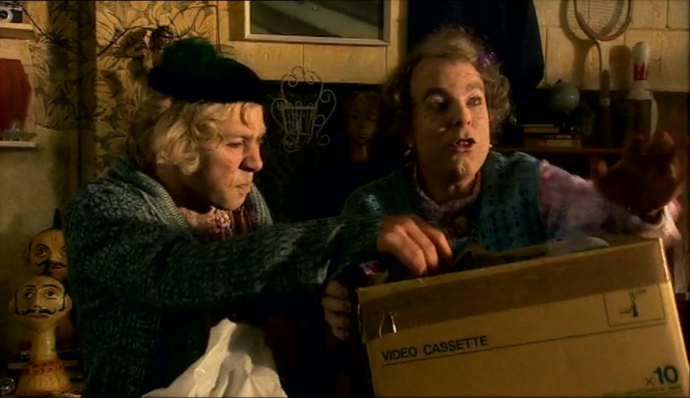 - HE WANTS SOME CHANGE, TOO, DEAR. - YOU COULD GET CHANGED IN HERE. 