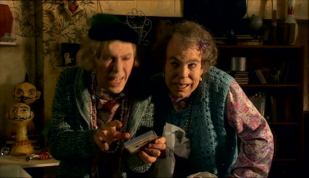 - WHAT DOES HE WANT? - A CASSETTE. 
