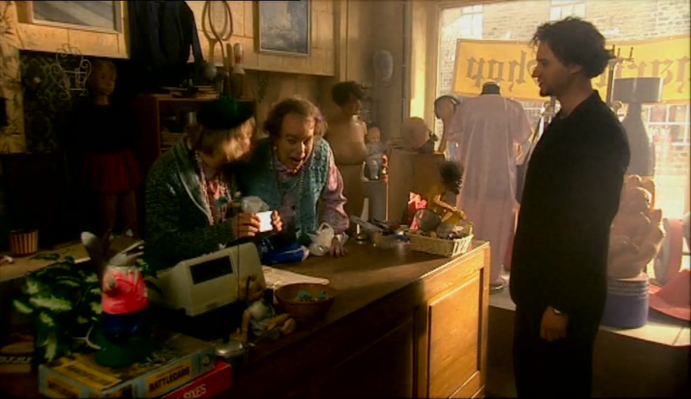- WHAT DOES HE WANT? - A CASSETTE. 