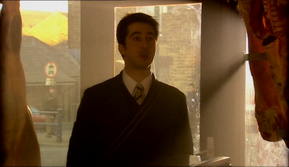 A POUND OF DIRECTOR'S SAUSAGES, PLEASE.  
