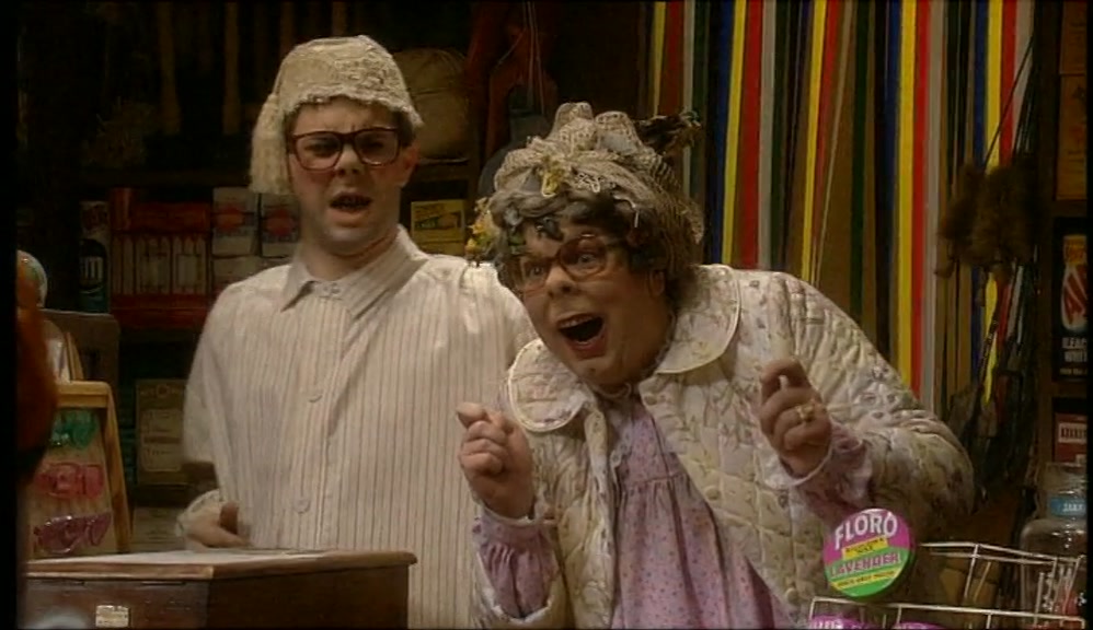 WHAT'S ALL THIS? WE'LL HAVE NO TROUBLE HERE!  