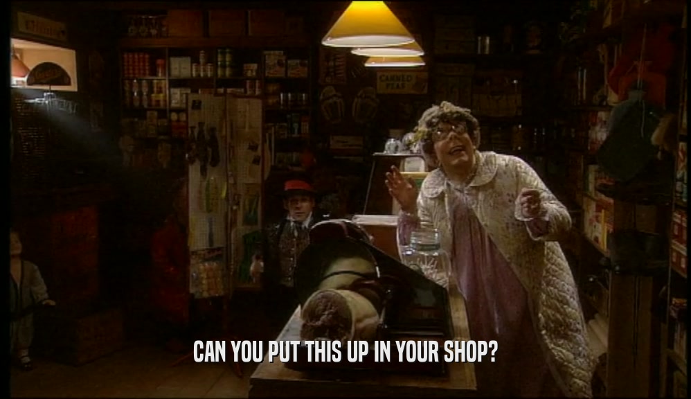 CAN YOU PUT THIS UP IN YOUR SHOP?  