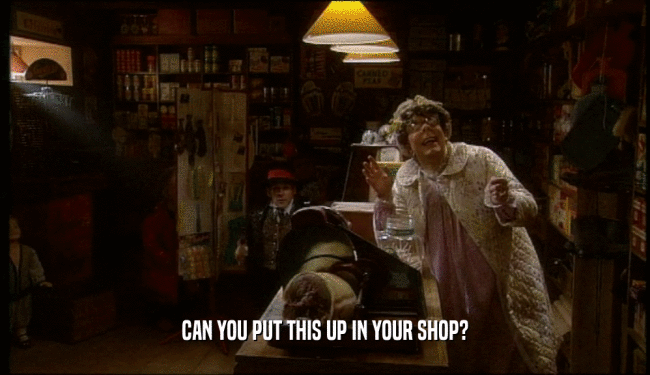 CAN YOU PUT THIS UP IN YOUR SHOP?  