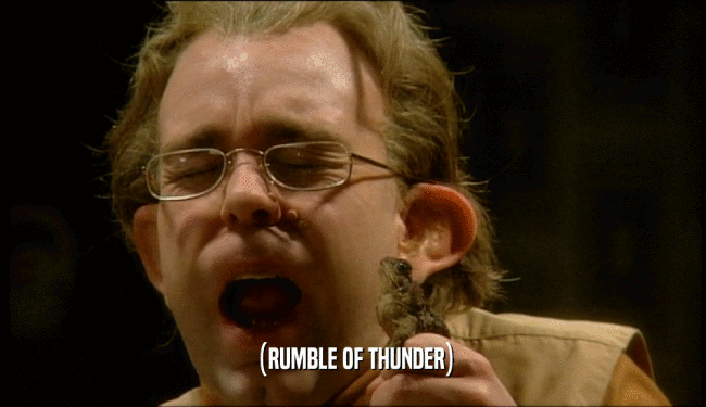 (RUMBLE OF THUNDER)  