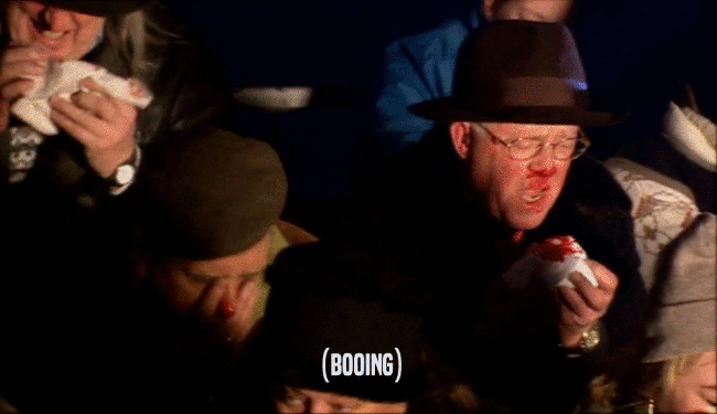 (BOOING)  
