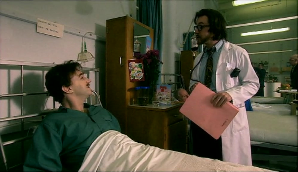 GOOD. I'VE GOT THE RESULTS BACK AND WE CAN MAKE A DIAGNOSIS. 